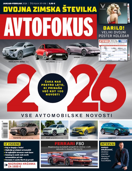 Največja slovenska revija za avtomobilizem, motociklizem in formulo 1.