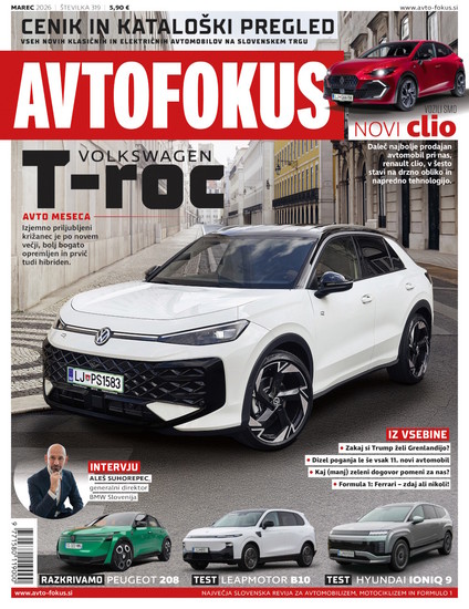 Največja slovenska revija za avtomobilizem, motociklizem in formulo 1.